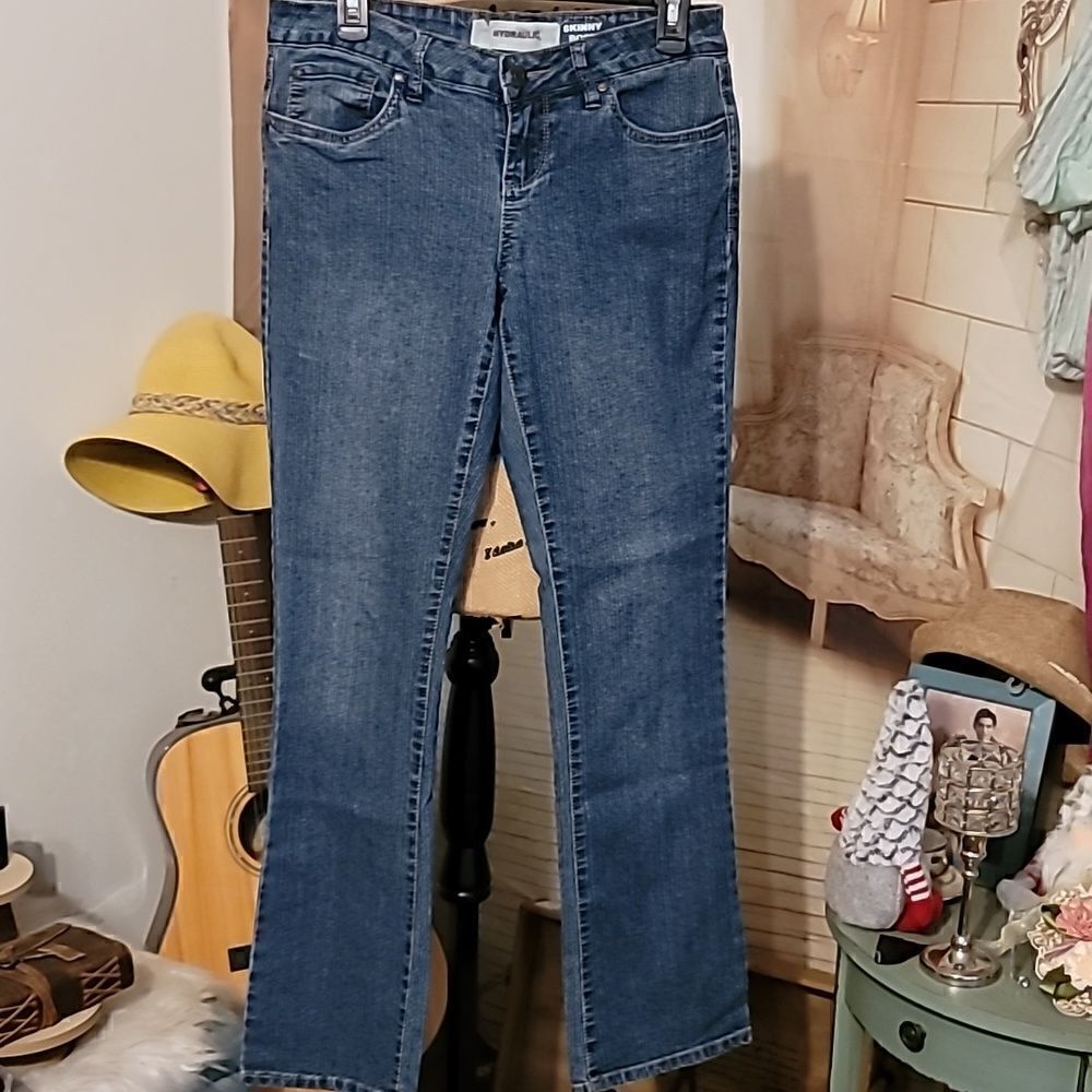 Hydraulic Skinny Boot Denim Stretch Size 6